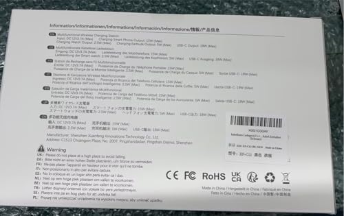 Revolutionize Your Charging Routine with the Advanced 4-in-1 Wireless Charging Station for Apple Devices – Seamless Power Hub for i Phone 15 Pro Max, Air Pods Pro 2, i Pad, and Apple Watch Series 9/8/7 – Sleek Design with Fast Charging & Safety Features for Home and Office Efficiency
