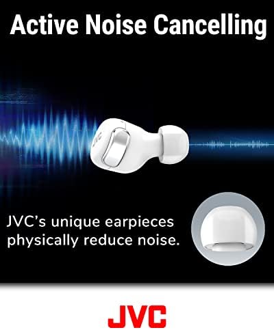 Elevate Your Audio Experience with JVC HAA30 TB True Wireless Earbuds – Featuring Next-Gen Bluetooth 5.2, Elite Active Noise Cancellation, and 21-Hour Extended Battery Life for Uninterrupted Listening – Perfect for Gaming with Ultra-Low Latency Mode and Designed for All-Day Comfort and Versatility