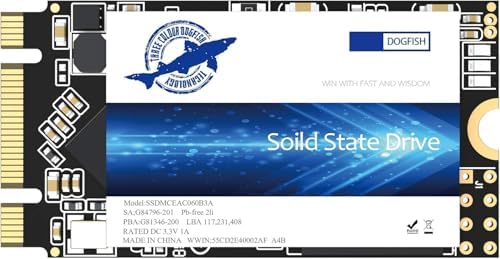 Enhance Your Computing Power with the Dogfish 250 GB M.2 2242 SSD – Lightning-Fast Internal Solid State Drive for Unmatched Speed and Compatibility in Desktops & Laptops