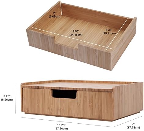 Eco-Friendly Bamboo Multi-Device Charging Station with 6-USB Hub – Universal Organizer for Smartphones, Tablets, and Laptops – Fast Charging Power Supply for a Clutter-Free Workspace