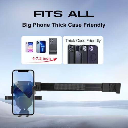 Premium Adjustable Car Phone Holder for Chevrolet Suburban 2021-2024 – Tailored 10.2-Inch Screen Mount for Optimal Hands-Free Use, Ultra-Stable Design Compatible with All Smartphones – Elevate Your Driving Safety and Convenience
