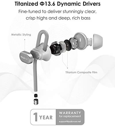 PALOVUE Lightning Earbuds with Microphone – MFi Certified Noise Isolation Headphones for i Phone 14/13/12/11 Pro Max/X/XS Max/XR/8/7 – Vibrant Neo Flow Blue – Superior Sound Quality & Ergonomic Comfort for Everyday Use