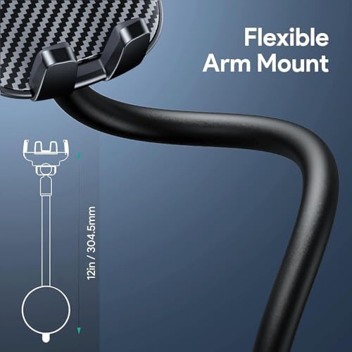 Universal Car Phone Mount: Hands-Free Adjustable Holder for Safe Driving – Secure Air Vent Smartphone Stand for i Phone & Android – 360-Degree Rotation for Optimal Viewing and Easy Access – Durable Lightweight Design for All Vehicles