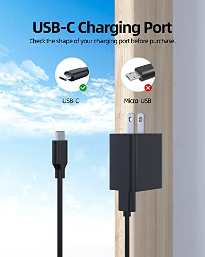Ultra-Fast 18 W USB-C Charger for Samsung Galaxy A Series – Quick Charge 3.0 Adapter with 5 Ft Cable for A42, A32, A12, A13, A52 5 G – Efficient Power Solution for On-the-Go Charging Needs