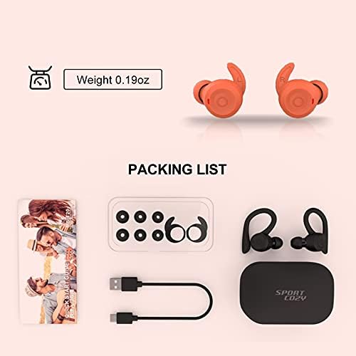 Ultimate Green Wireless Earbuds with Earhooks – Bluetooth 5.1 Noise Cancelling Sports Headphones, Waterproof Design for Secure Fit During Workouts, Compact Earphones for Enhanced Sound Quality and Durability
