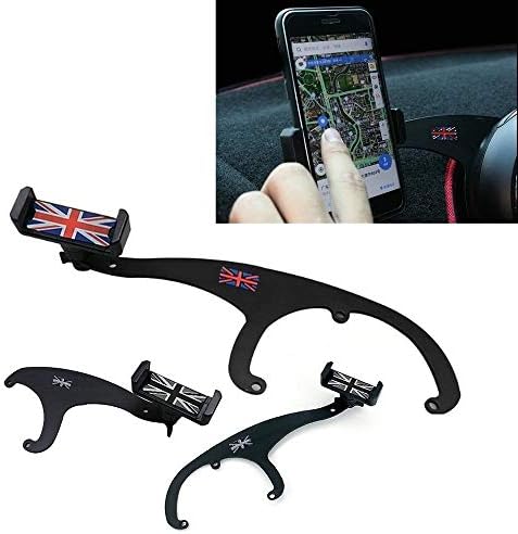 Heinmo 360° Adjustable Car Phone Holder for Cooper R60 Countryman & R61 Paceman – Innovative GPS Cup Mount for Enhanced Smartphone Accessibility and Safe Driving Experience – Universal Compatibility & Easy Installation – Sturdy Cradle Design for Secure Device Support