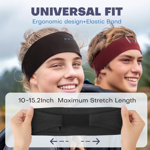 Revolutionary Bluetooth Sleep Headphones Headband for Ultimate Comfort – 14-Hour Wireless Playtime with Superior HD Stereo Sound for Side Sleepers and Active Lifestyles – Stylish Olive Design, Ideal for Yoga, Running, and Relaxation – Perfect Gift Choice for Men, Women, and Teens