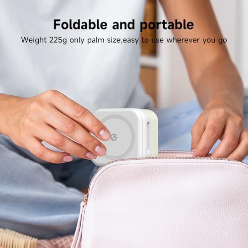 Revolutionize Your Charging Routine with the 3-in-1 Magnetic Fast Charger Stand – 15 W Power for i Phone, Air Pods, and Apple Watch with 33 W Digital Adapter, Portable Foldable Design for Effortless Travel and Enhanced Compatibility