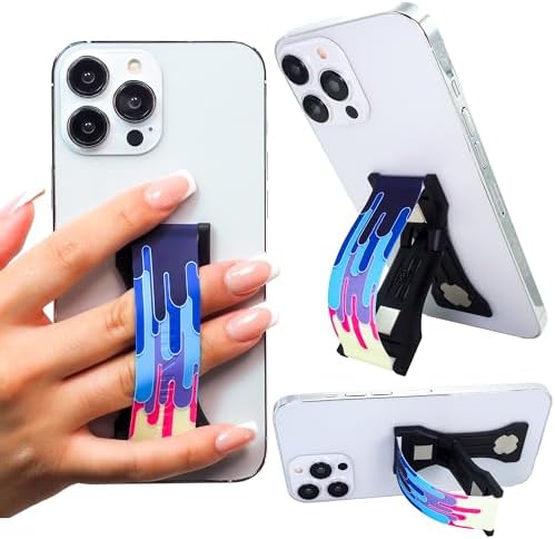 Upgrade Your Smartphone Handling with LOVEHANDLE PRO Premium Phone Grip – Vibrant Daisy Print – Multi-Functional Silicone Strap, Magnetic Mount & Kickstand for Effortless Device Management and Hands-Free Viewing Experience – Ideal for Stylish Mobile Use