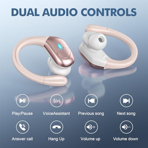 Unleash the Power of Sound with Next-Gen Bluetooth 5.3 Wireless Earbuds – Immerse Yourself in Hi-Fi Stereo Experience, 80-Hour Playtime with Innovative Dual LED Charging Case, Engineered for IPX7 Waterproof Resilience – Seamlessly Compatible with Android & i OS Devices for Ultimate Connectivity and Comfort