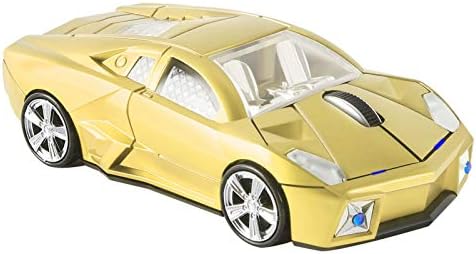 Rev Up Your Productivity with the CHUYI Sports Car Shaped Wireless Mouse – 1600 DPI, Cordless Optical Design for Effortless Use at Home, School, or Office, Perfect Gift for Tech Enthusiasts (Vibrant Blue)