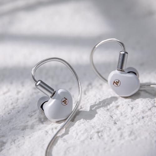 Linsoul 7 HZ G1 Premium Wired In-Ear Monitors – Cutting-Edge 10 mm DLC Dynamic Drivers for Unmatched Sound Precision, Removable OFC Silver-Plated Cable for Longevity, Comfortable Ergonomic Design for Extended Use, Versatile 3.5 mm Jack Compatibility, Elegant Black Finish Perfect for Audiophiles and Gamers Seeking Exceptional Audio Performance