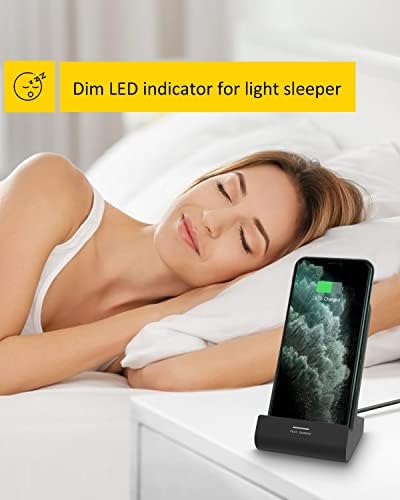 Ultra-Sleek Z1 Wireless Charging Stand – 10 W Fast Charger Compatible with i Phone 14/13/12 & Samsung Galaxy – Adjustable Viewing Angles, Overcharge Protection, and Modern Aesthetic for Effortless Charging Convenience