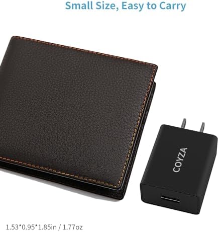 Elevate Your Charging Efficiency with 18 W Quick Charge 3.0 USB Wall Charger Duo & 26.6 FT Type C Cable – Perfect Fast Charging Solution for Samsung Galaxy A Series and Travel Needs, Compact Dual Plug Adapters for Home & On-the-Go Power