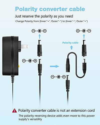 Universal 36 W AC/DC Power Adapter with 14 Interchangeable Tips – Adjustable 3-12 V Output for Optimal Device Compatibility – Efficient Power Supply Converter for Electronics, Routers, and More – Compact Design for Home and Travel Use
