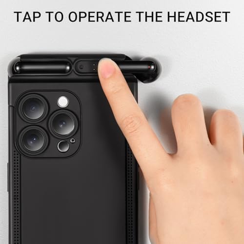 MATIS Bluetooth 5.3 Wireless Earbuds – Ultra-Light IPX5 Waterproof In-Ear Headphones with Built-in Microphone for Superior Call Clarity, Extended Connectivity Range, and Unparalleled Comfort – Ideal for Active Lifestyles and High-Fidelity Sound with i Phone 15 Pro Max Compatibility