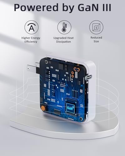 Ultimate PAEBAI+ 100 W USB-C Ga N Fast Charger: Compact, Foldable Wall Adapter for Mac Book Pro, i Phone 15/16, and Diverse USB-C Devices – 6.6 ft Durable Type-C Cable for Rapid Charging – Unmatched Versatility and Safety Features for Efficient On-the-Go Power Solutions
