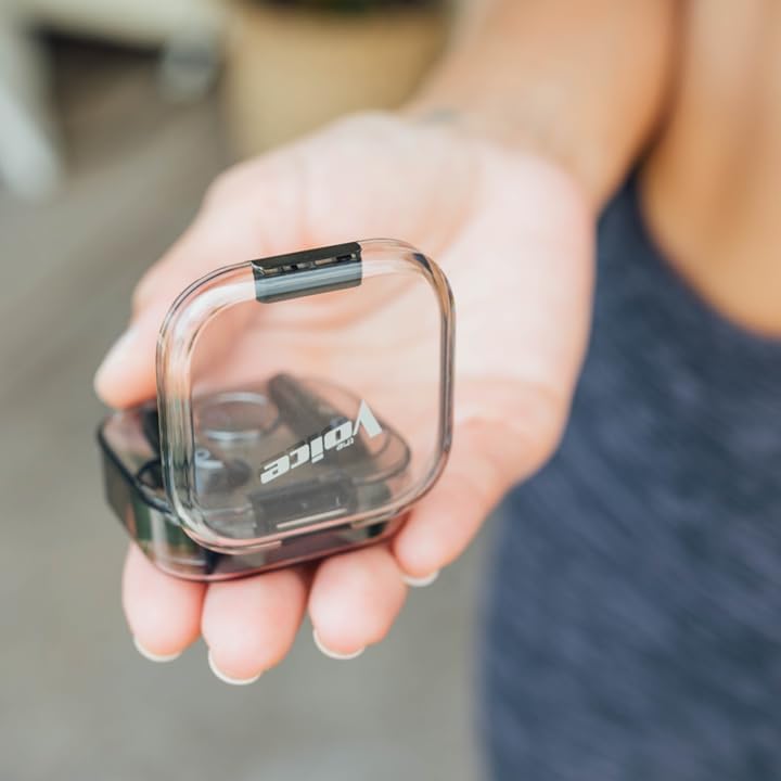 Experience the Future of Sound with Voice Duo Wireless Stereo Earbuds – Premium True Wireless Design, Integrated Mic for Seamless Calls, LCD Charging Case for Effortless Battery Monitoring, Instant Bluetooth Connectivity, Auto-Pairing for Quick Setup, Compatible with Siri & Google Assistant, i OS & Android Ready (Elegant Black) – Unmatched Audio Quality and Convenience for Every Lifestyle