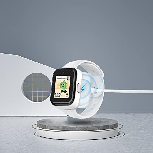 Black Pro 2-Pack USB Charging Cables for T-Mobile Sync UP Kids Watch – 3.3 FT Fast Charge Solution (Black and White) for Ultimate Versatility and Reliability