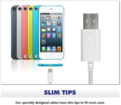 RND MFi Certified 1.5 FT Lightning to USB Cable for i Phone, i Pad & i Pod – Optimal Fast Charging & Data Sync Accessory for i Phone X Series, 8, 7, 6 Models – Durable & Portable Black Design for Everyday Use