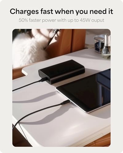 Mophie Powerstation Mini 5,000 m Ah Portable Power Bank – Ultra-Fast 20 W USB-C PD Charger for Rapid Device Recharging, Compact Pocket-Sized Design with LED Battery Indicator, Includes USB-C Cable for Instant Connectivity, Essential Travel Accessory for On-the-Go Smartphone Power