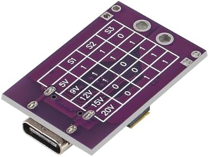 10-Pack USB-PD Fast Charge Trigger Module | Versatile Type-C Adapter for PD2.0 & PD3.0 Power Supply Solutions | High-Efficiency QC AFC Charging Tool for Tech Enthusiasts and Professionals | Essential Power Accessory for Rapid Device Charging and Compatibility Testing | Durable and Compact Design for Seamless Integration into Any Setup