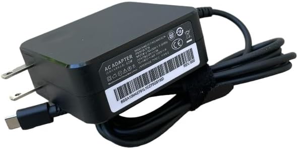 GTPOWER 45 W USB-C AC Adapter for Lucent Trans – Rapid Charging Power Supply with Advanced Safety Features and Universal Compatibility for All USB-C Devices – Compact, Durable, and Ideal for Home or Office Use