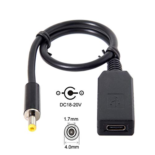 Chenyang CY USB C to Rectangle Power Cable for Lenovo Think Pad X1 – 65 W PD Emulator Trigger Charge Cable for Rapid Connectivity and Enhanced Durability – Ideal Accessory for Professionals on the Move