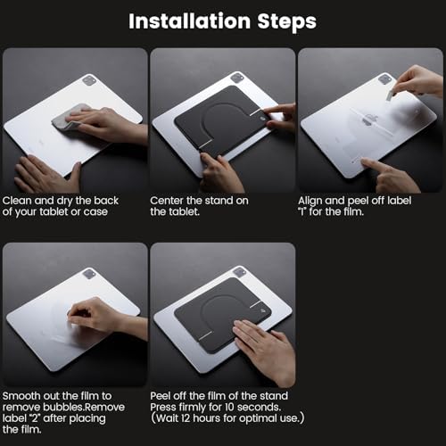 Nillkin Magnetic Tablet Stand for 9.7-11 inch Devices, Ultra-Slim Adjustable Holder for i Pad Air/Pro, Kindle, Fire Max & Samsung Tablets, Hands-Free Use for Home & Office – Lightweight, Durable, and Versatile Design for Enhanced Viewing Comfort