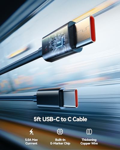 Ruko PD65 W Ga N Fast Charger – Ultra-Compact 3-Port USB-C Wall Adapter for Rapid Charging of i Phone 16/15, Mac Book Pro/Air, Galaxy S24, Pixel & More – Travel-Ready Foldable Design with Universal Compatibility for All Devices, Enhanced Efficiency for On-the-Go Power Needs