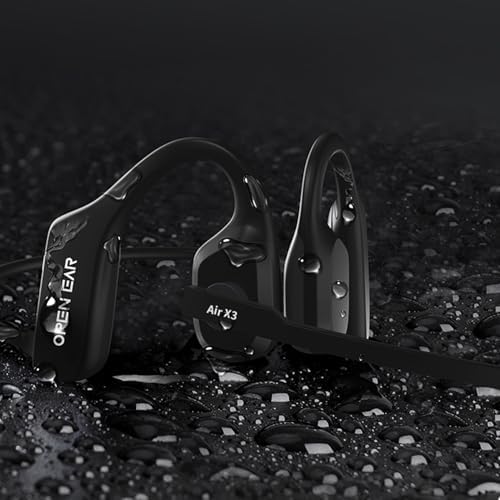 Ultra-Light Open Ear Bluetooth Sports Headphones – Waterproof & Sweatproof Ergonomic Earbuds for Unmatched Comfort in Running, Cycling, and Hiking – Hands-Free Microphone with Ambient Awareness for Active Lifestyles