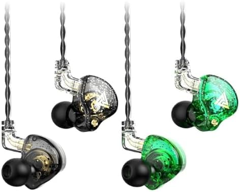AK6 PRO Wired Gaming Earbuds 2 Pack – Immerse Yourself in Hi-Fi Sound with 10 mm Dynamic Drivers, Deep Bass, and Advanced Noise Cancellation – Ergonomically Crafted for Ultimate Comfort in Stylish Black and Purple Finish, Universally Compatible with All Devices