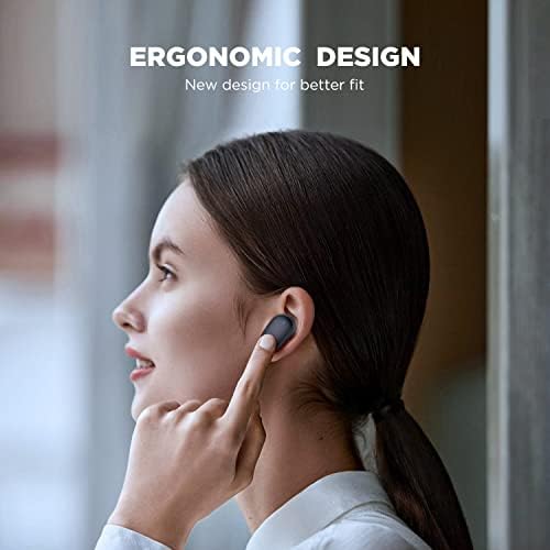 Elevate Your Audio Experience with HTC True Wireless Bluetooth Earbuds – Featuring Cutting-Edge Bluetooth 5.3 for Rapid Connectivity, 24-Hour Playtime, and Low Latency Gaming Mode – Stylish Transparent Charging Case – Perfectly Crafted for Gamers & Music Enthusiasts – Superior Sound Quality, Intuitive Touch Controls & Effortless Wireless Charging for Unmatched Convenience and Durability