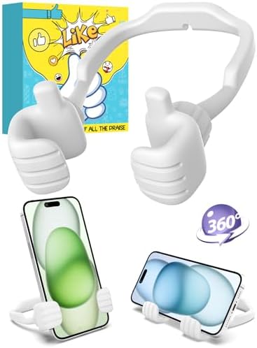 Cell Phone Holder Thumbs Up Lazy Phone Stand: 3 Pack Graduation Gifts for Teen Boys Him Kids 2025 Phone Stand for Desk Back to School Supplies Gifts for Men Birthday Funny Cool Gadgets Stuff Ideas – Enhanced Compatibility and Speed