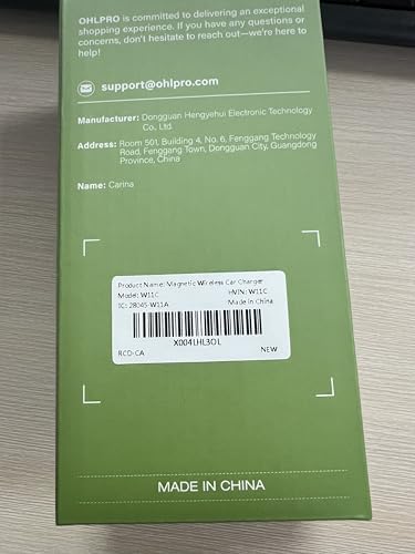 OHLPRO for MagSafe Cup Holder Car Mount Charger for iPhone 16, 15W Fast Charging Magnetic Cupholder Phone Mount, Compatible with iPhone 15 14 13 12 Series, for Kids Road Trip Essentials, Black – Enhanced Compatibility and Speed