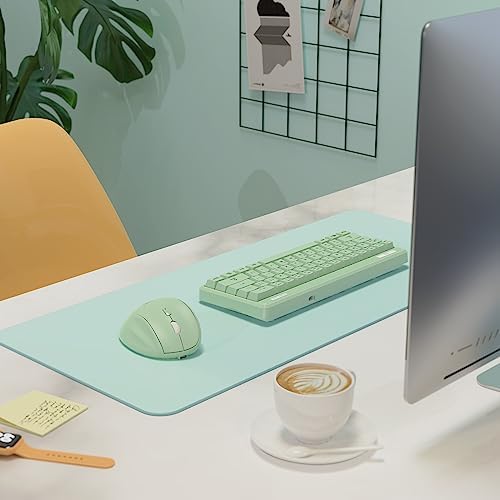 Revolutionize Your Workspace with the Green Ergonomic Wireless Mouse – Superior Vertical Design for Ultimate Comfort, Silent Clicks for Distraction-Free Focus, Long-Lasting Battery Life Powered by 1 AA Battery, Precision Control Up to 1600 DPI with USB Receiver Compatibility for PCs, Laptops, and Desktops