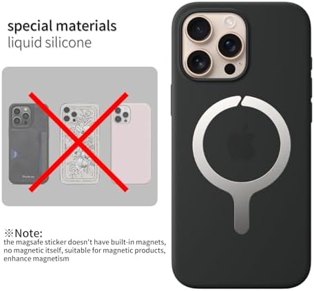 Ultra-Thin Mag Safe Metal Plate Kit – 2-Pack Versatile Magnetic Adapter for Seamless Phone Case Integration, Wireless Charging, and Secure Mounting – Stylish Multicolor Finish for Enhanced Connectivity and Fast Charging Experience