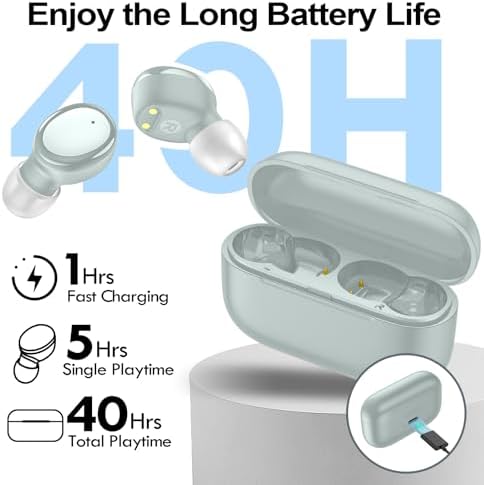 Experience Unmatched Audio with Kurdene Wireless Earbuds: Bluetooth 5.3 In-Ear Headphones in Elegant Pink – Perfectly Crafted for Active Lifestyles with Rich Deep Bass and Crystal-Clear Call Clarity. Lightweight and Sweat-Resistant, These Earbuds Provide Ultimate Comfort for Your Workouts and Daily Commutes. Elevate Your Listening Journey with Advanced Noise-Cancelling Technology and Built-In Mics for Effortless Conversations on the Move. Enjoy Seamless Connectivity and Stylish Design, Making Them the Ideal Companion for Music Lovers, Podcasters, and Anyone Seeking Exceptional Sound Quality. Durable and Easy to Clean, the Kurdene Earbuds Blend Comfort, Functionality, and Chic Aesthetics for Everyday Use.