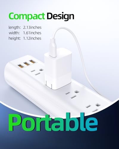 High-Speed 20 W Type-C AC Adapter for Samsung Galaxy Tab A9+ – 6 FT Power Cord with Enhanced Safety Features and Universal Compatibility – 30-Day No-Hassle Replacement Guarantee