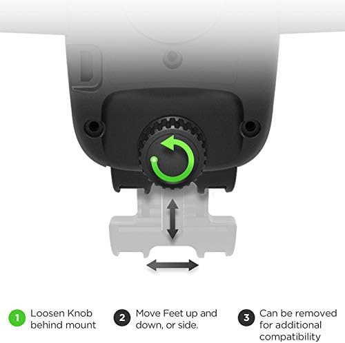 i Ottie Easy One Touch Wireless 2 Qi Dashboard Phone Mount & Car Charger – Effortless Smartphone Accessibility and Charge Efficiency for i Phone, Samsung Galaxy, Huawei, LG – Streamlined Driving Experience with Enhanced Safety Features and Adjustable Viewing Angles