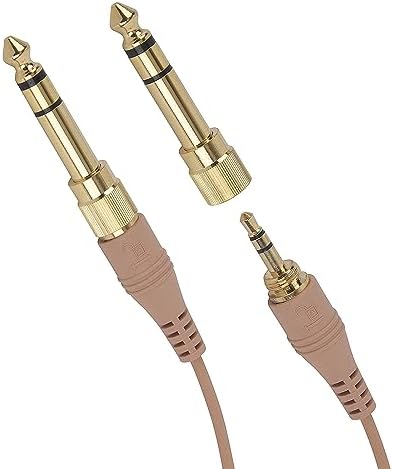 Professional IFB Earpiece 3.5 mm Broadcast Communication Headset – Superior Sound Clarity & Comfort for i Phone and Android Devices – Ergonomic Skin Color Design for Discreet Use in Broadcasting and Event Coordination – Durable, Reliable Audio Transmission for Long-Term Performance