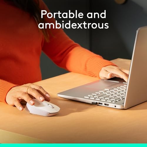 Logitech M170 Wireless Mouse – Ultra-Responsive Optical Tracking, Ambidextrous Design for All Users, 2.4 GHz USB Mini Receiver, 12-Month Battery Life, Perfect for PC, Mac & Laptop – Elevate Your Productivity with Seamless Wireless Freedom