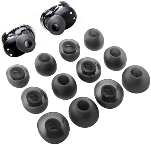 Upgrade Your JBL Tune Buds with Premium Silicone Eartips – 12 Pack in Stylish Purple for Unmatched Comfort and Enhanced Sound Isolation, Perfect Fit for Every Ear Shape