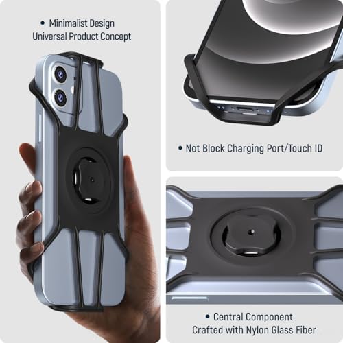 Sincetop Premium Silicone Phone Adapter for C-Series – Effortless Installation, Unmatched Stability, and Longevity – Universal Compatibility for 1 st & 2 nd Generation Mounts – Elevate Your Mobile Navigation Experience