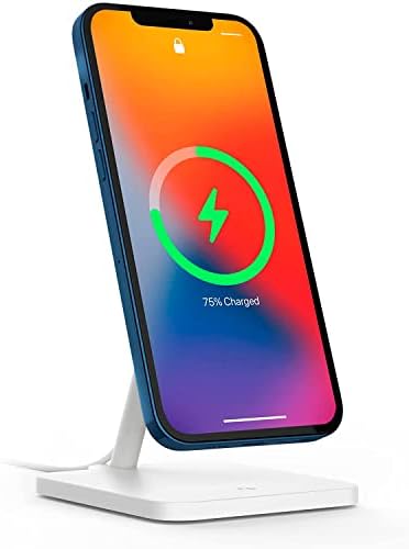 Twelve South Forte for iPhone | Modern Desktop Stand for MagSafe Charger and iPhone – Enhanced Compatibility and Speed