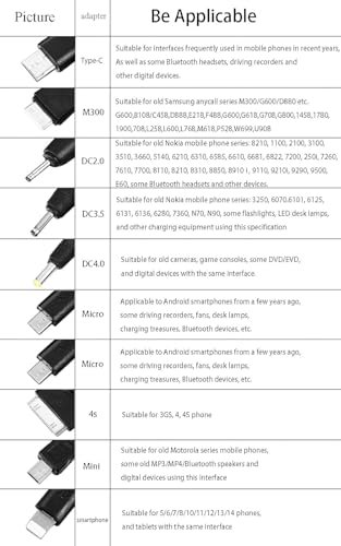 Ultimate 10-in-1 Multi Charging Cable for All Devices – Universal USB Cord with 10 Ports for Fast Charging Cell Phones, Speakers, MP3 & MP4 Players – Rugged Durability & Compact Design for On-the-Go Charging Solutions