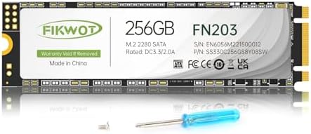 Upgrade Your Storage with the FN203 1 TB M.2 SATA SSD – Unleash Lightning-Fast Performance at Up to 550 MB/s Read Speed for Ultrabooks, Tablets, and Mini PCs – Featuring SLC Cache Technology and 3 D NAND TLC for Superior Endurance and Efficiency