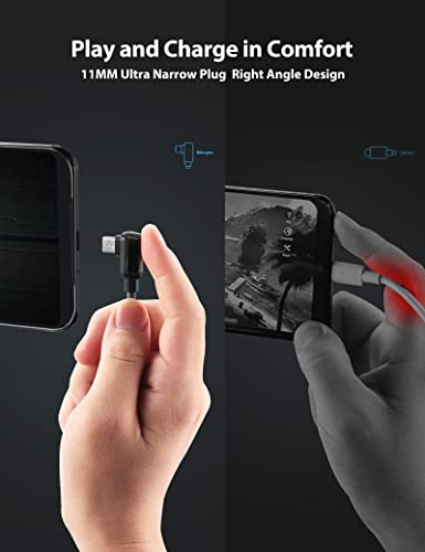 High-Performance 6 Ft USB C Cable for Xiaomi – 120 W Hyper Charge Turbo Fast Charging, 6 A Right Angle Nylon Braided Type C to USB A Charger for Xiaomi Pad 5, 12 Pro, 12 S Ultra, 11 T Pro, 11 Lite NE & Redmi Note 11 Pro – Ultimate Durability & Convenience for On-the-Go Power Solutions