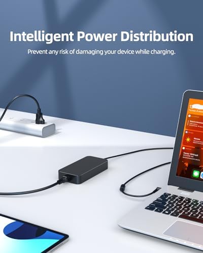 High-Performance 135 W Fast Charger for Acer Nitro 5 Series Laptops – AN515 & AN517 Models – 10 FT Power Cord with Premium Safety Certifications and Universal Compatibility – Rapid Charging for Gaming and Work – Slim, Space-Saving Design with Enhanced Protection Features