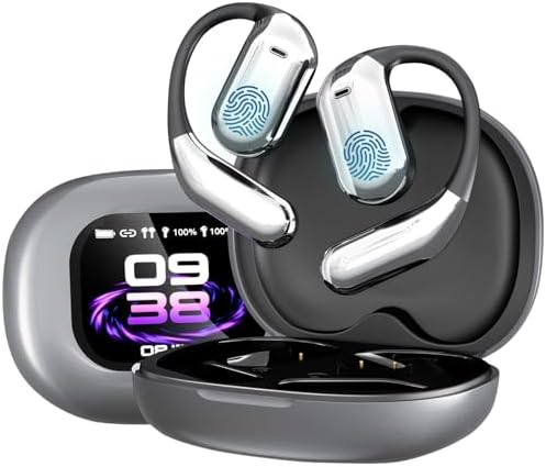 Revolutionize Your Global Conversations with AI Translation Earbuds: Instantaneous 144 Language Support, Cutting-Edge Bluetooth 5.4 Technology, IPX5 Sweatproof Design for Active Lifestyles, LED Battery Indicator – Perfect for Travelers, Professionals, and Multilingual Aficionados (Black)